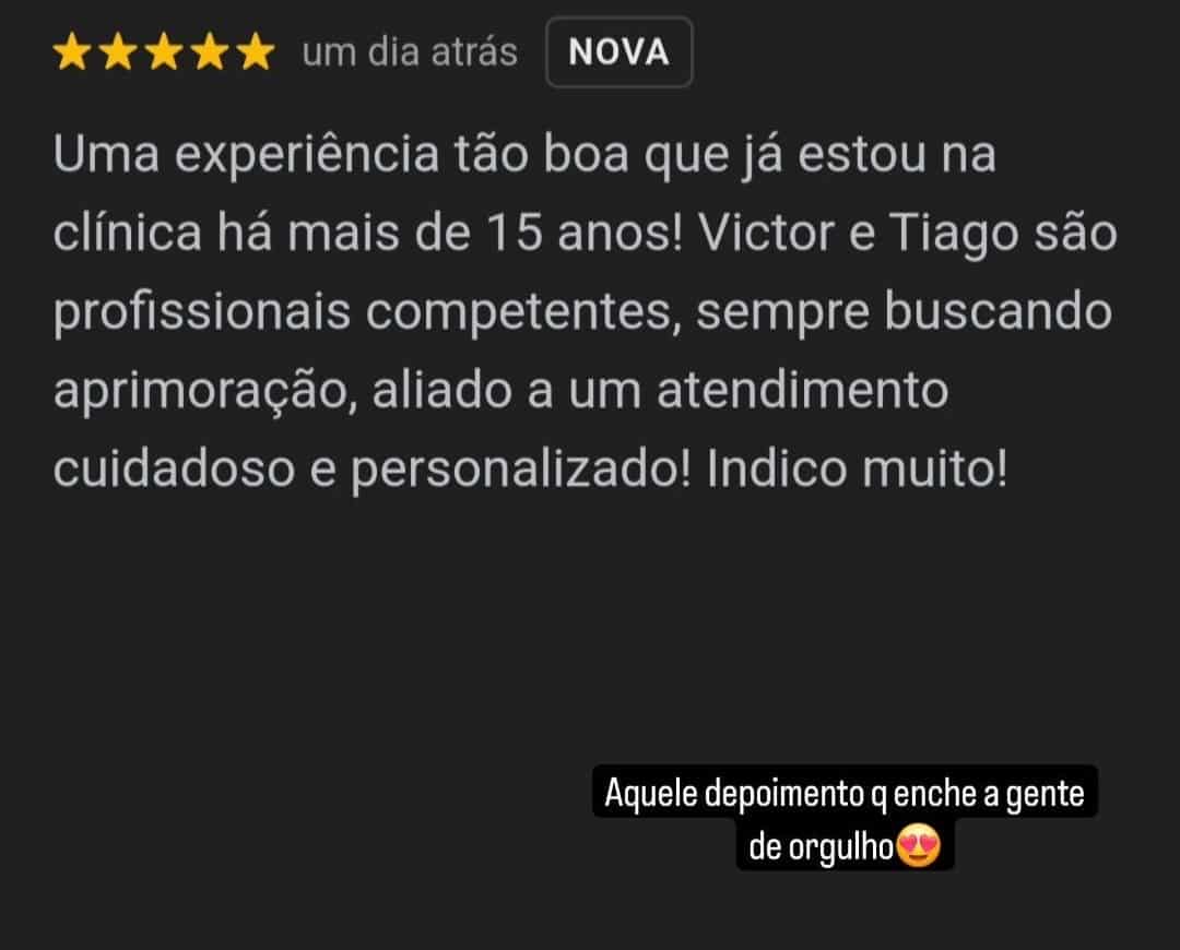 Espaço VT Fisioterapia em Vitória - Depoimento 1